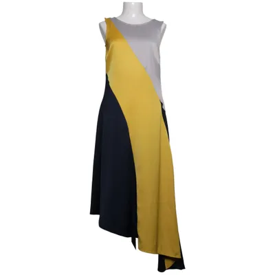 Långklänning (Grå, Gul, Blå) från Linea Polyester