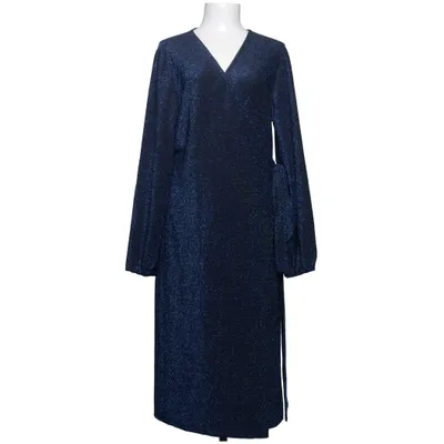 Wikkeljurk (Blauw, Zwart) van Happy Holly Elastaan, Metallvezel, Polyamide