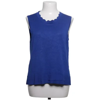Slipover (Blue) from Cable & Gauge Polyester, Viscose