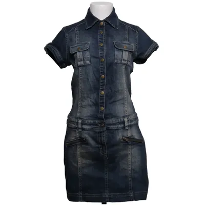 Jeanskjole (Blå) fra Denim by Lindex Bomuld, Elastan