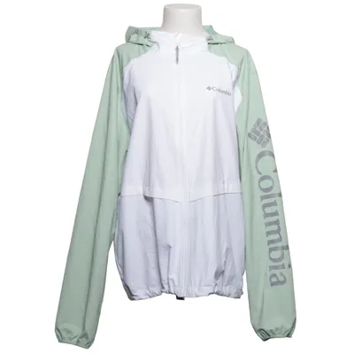 Rain jacket (Green, White) from Columbia Elastane, Polyester