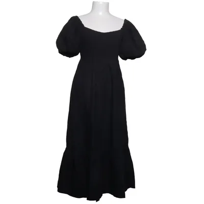 Robe longue (Noir) de New Look Coton, Lin, Viscose