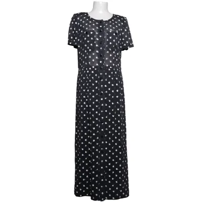 Långklänning (Svart, Vit) från Avantgarde Polyester, Viskos