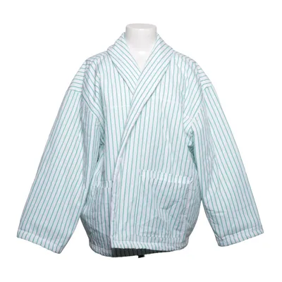 Blazer (Wit, Groen) van American Vintage Katoen