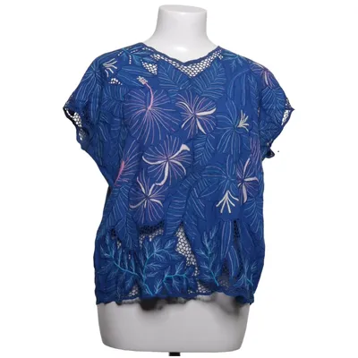 Haut (Bleu, Multicolore) de Edith Viscose