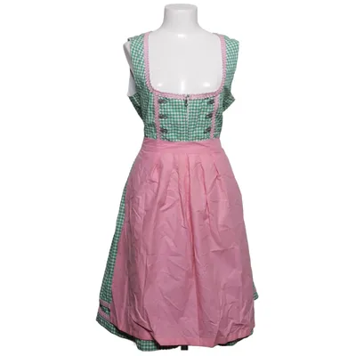 Dirndl (Grøn, Hvid, Pink) fra Oscar Trachten Bomuld