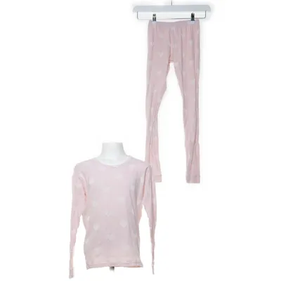 Pajamas (Pink, White) from Petit Bateau Cotton