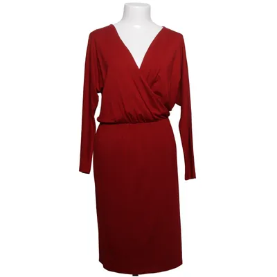 Wrap dress (Red) from Bialcon Elastane, Viscose