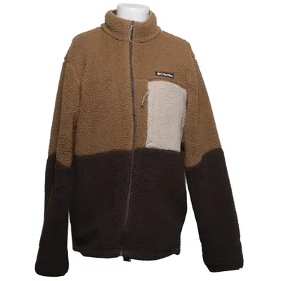 Fleece jacket (Brown, Beige, Multicolored) from Columbia Polyester
