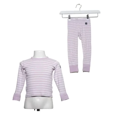 Pyjamas (Rosa, Vit) från Polarn O. Pyret Ekologisk bomull