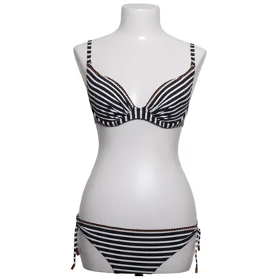 Bikini (Black, White) from Watercult Elastane, Polyamide