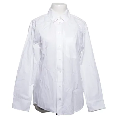 Shirt (White) from Bershka Cotton