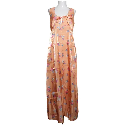 Maxi dress (Orange, Multicolored) from Who What Wear Polyester