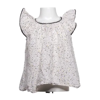 Top (White, Multicolored) from POMPdeLUx Cotton