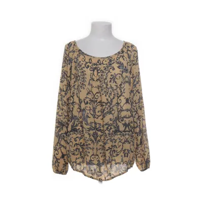 Blouse (Beige, Zwart) van Tesini Polyester