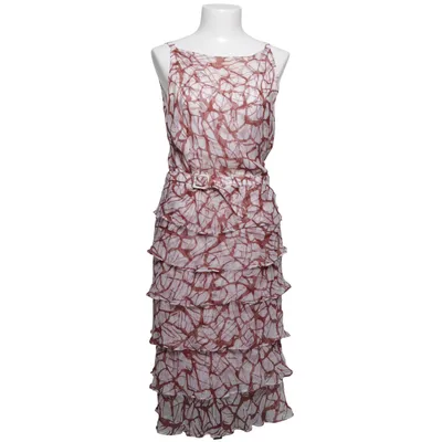Robe (Blanc, Marron) de Hugo Boss Soie