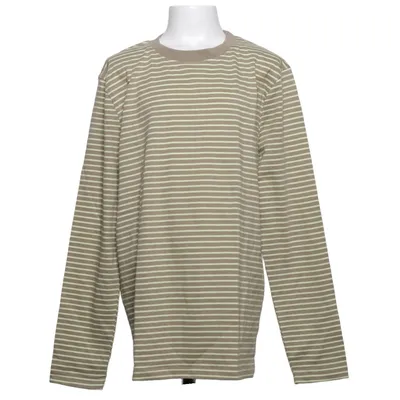 Långärmad t-shirt (Grön, Vit) från Yigga Ekologisk bomull