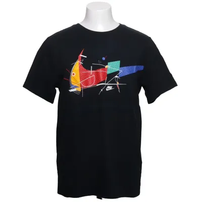 T-shirt (Sort, Flerfarvet) fra Nike Bomuld