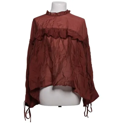 Bluse (Braun) von Zara Lyocell, Polyamid