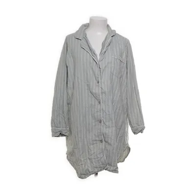 Nattskjorta (Grå, Vit) från Newbie by KappAhl Bomull