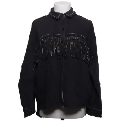 Jeansskjorta (Svart) från Zara Woman Outerwear Bomull