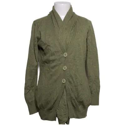 Cardigan (Green) from Fragile Cotton, Polyamide, Viscose, Wool