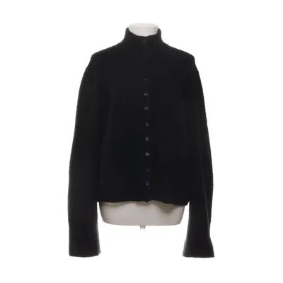 Cardigan (Zwart) van Gestuz Alpacawol, Elastaan, Gerecycled polyester, Wol