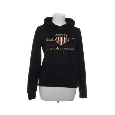 Huvtröja (Svart) från GANT Bomull, Polyester