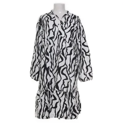 Klänning (Svart, Vit) från Bodyflirt Bomull