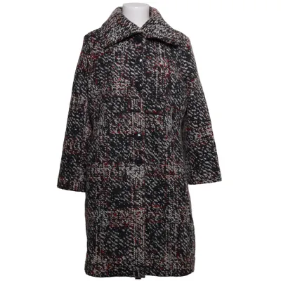 Coat (Black, White, Red) from EasyComfort Polyester, Wool