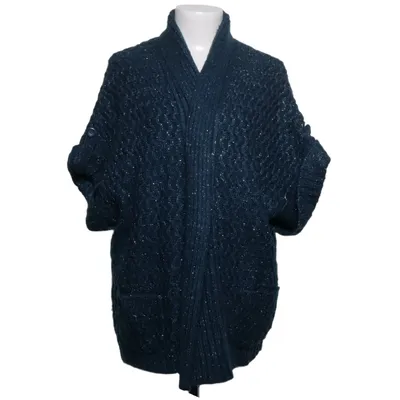 Cardigan (Bleu) de Jennyfer Acrylique, Fibre métallique, Polyester