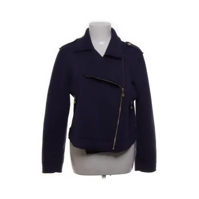Bikerjack (Blauw) van Maria Westerlind Elastaan, Polyester, Viscose