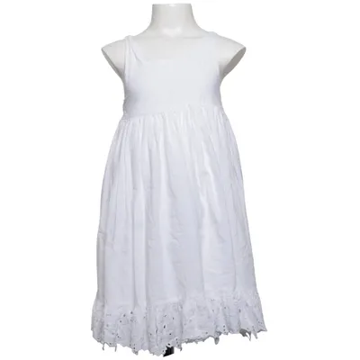 Kjole (Hvid) fra MarMar Copenhagen Bomuld, Viscose