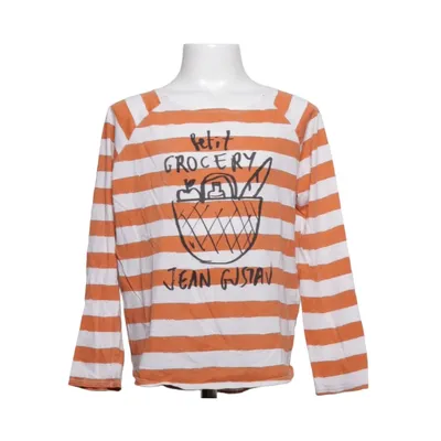 Long sleeve T-shirt (Orange, White) from Bobo Choses