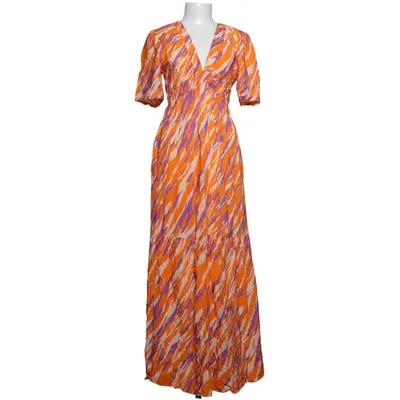 Maxi jurk (Oranje, Lila, Meerkleurig) van Azzurro Viscose