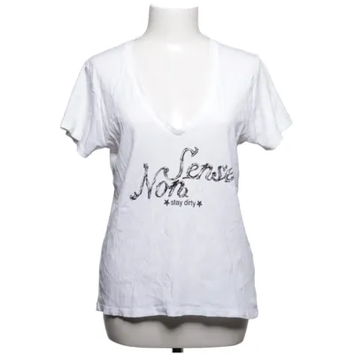 T-shirt (Wit) van Non Sense Katoen