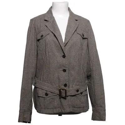 Blazer (Brown) from Prêt à Porter Cotton, Polyester