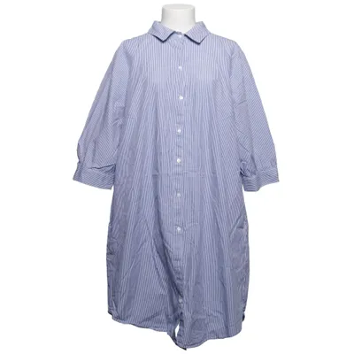 Skjortklänning (Blå, Vit) från ONLY Carmakoma Bomull