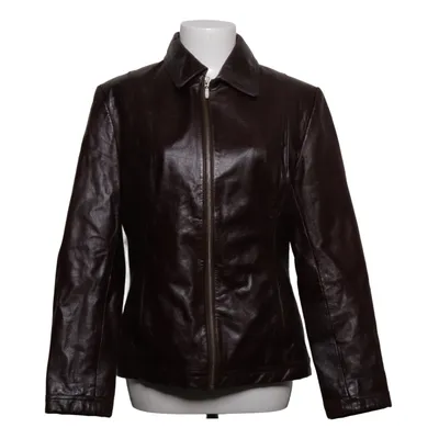 Leather jacket (Brown) from Mauritius Leather, Polyester