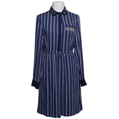 Shirt dress (Blue, White) from Silvian Heach Polyester
