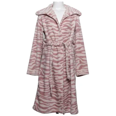Bathrobe (Pink, White) from KappAhl Polyester