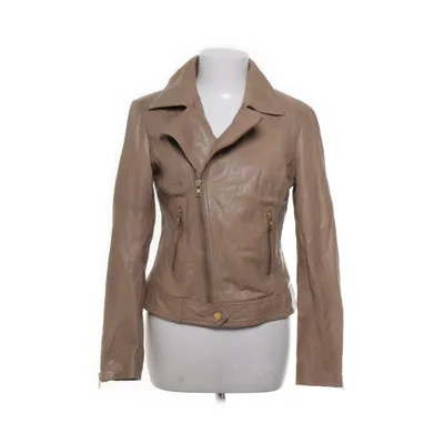 Bikerjacka (Beige) från Primeboots Polyester