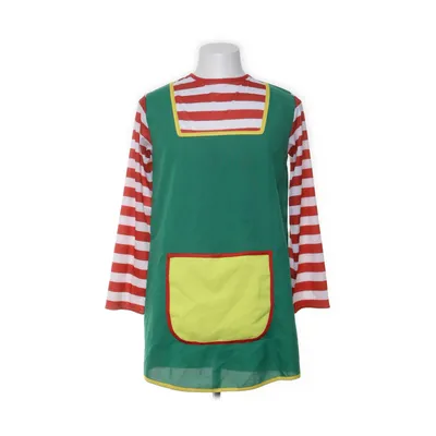 Udklædning (Grøn, Rød, Hvid, Gul) Polyester