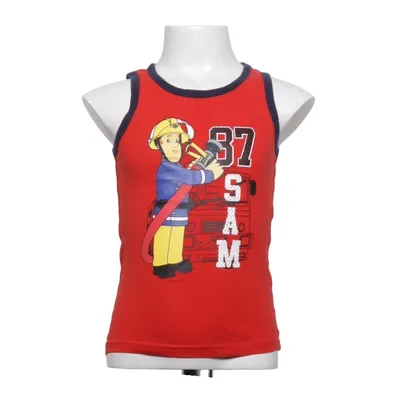 Débardeur (Rouge, Bleu, Multicolore) de Fireman Sam Coton