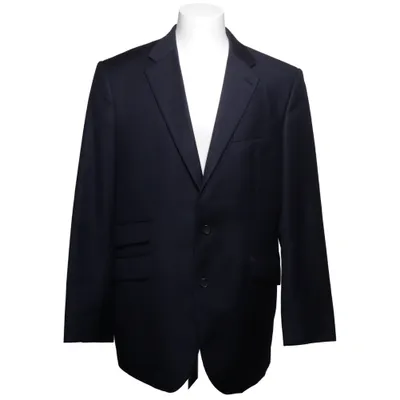 Blazer (Blauw) van Dolzer Viscose, Wol