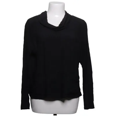 Turtleneck (Black) from Hopsack Polyester, Viscose