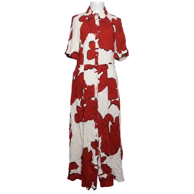 Skjortekjole (Rød, Flerfarvet) fra H&M Viscose