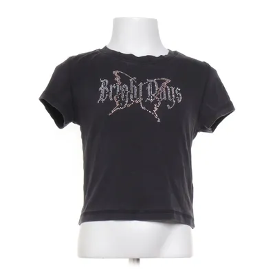 T-shirt (Svart) från Lindex Kids Bomull, Elastan