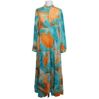 Maxikjole (Blå, Orange, Flerfarvet) fra New Collection Viscose