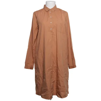 Shirt dress (Brown) from Emily van den Bergh Cotton, Elastane